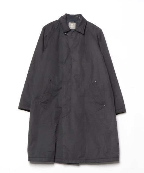 NANO UNIVERSE ブラックレザーコート NANO universe（ナノ・ユニバース） コート M ブラック メンズ