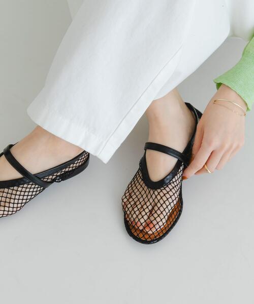 URBAN RESEARCH（アーバンリサーチ） パンプス メッシュフラット