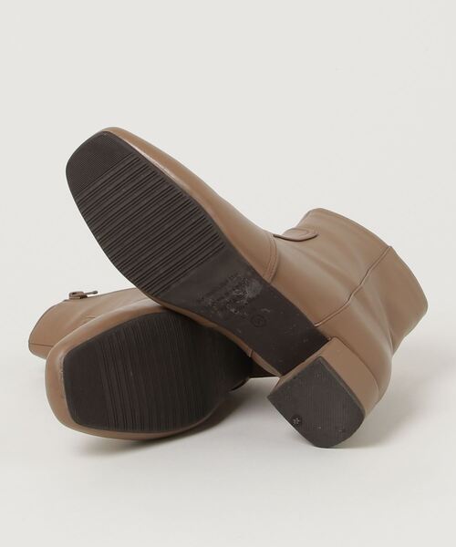 「ORiental TRaffic」 ショートブーツ M ベージュ レディース_画像3