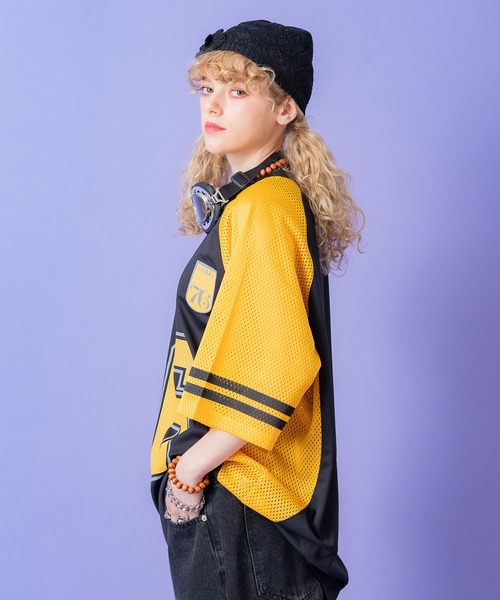 STONE *スタイルを演出する*ツープリント Tシャツイエロー プリントTシャツ - イエロー | ZARA Japan / 日本