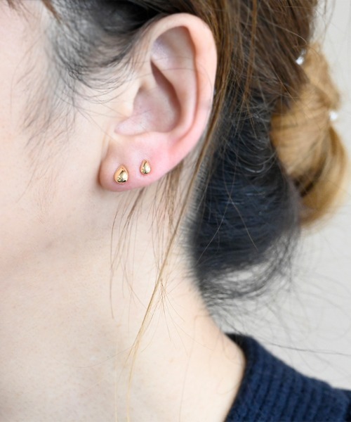美品・sowi・K10ピアス2点 sowi ピアス K10 SHIZUKU ピアス S レディース : ZOZOTOWN Yahoo!店