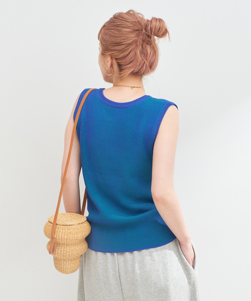 B.C STOCK ニット セーター 手洗い可 / リバーシブルニット