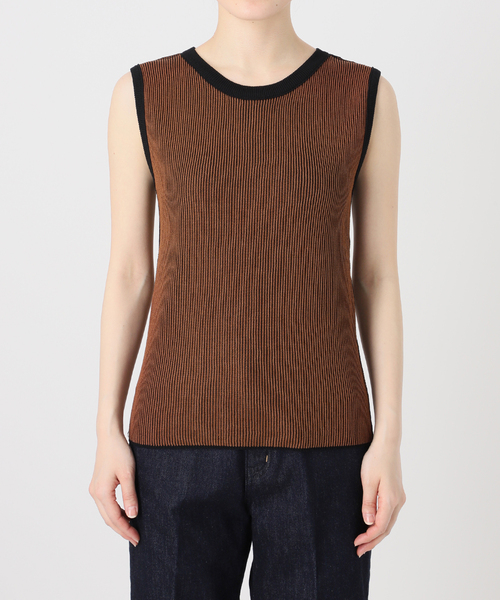 ニット セーター ロゴニット × タンクトップ セット レディース ロゴニット × タンクトップ セット（ニット/セーター）｜B:MING
