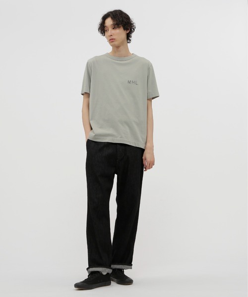 トップス 23AW MHL. FADED COTTON SHIRTING M 23AW MHL. FADED COTTON SHIRTING M