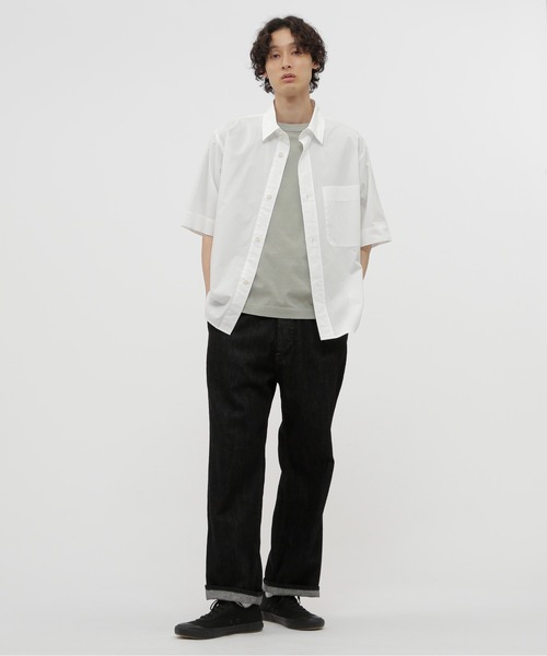 MHL. tシャツ FADED PRINTED COTTON JERSEY メンズ レディース