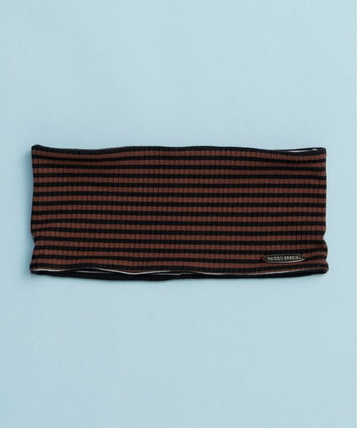 MAISON SPECIAL ヘアバンド Border Reversible Hair Band