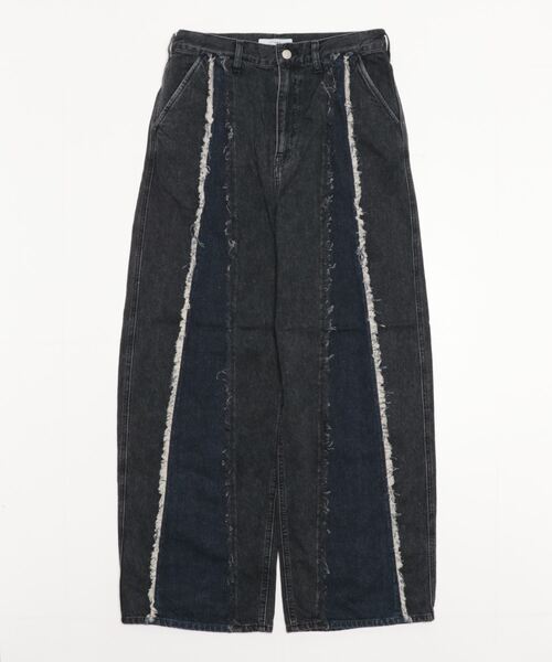 [Jieda] обработка Denim брюки 2 голубой женский 