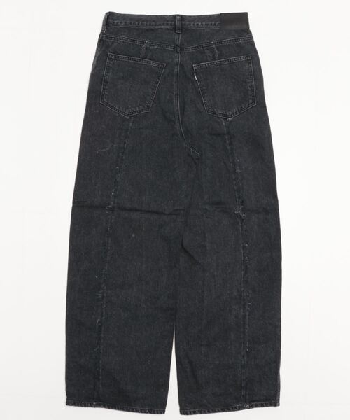 [Jieda] обработка Denim брюки 2 голубой женский 