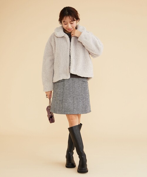 「Feroux」 ジャケット F グレー レディース_画像6