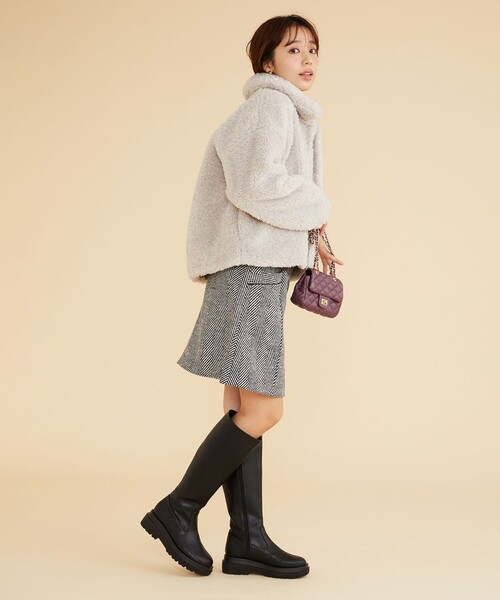 「Feroux」 ジャケット F グレー レディース_画像7