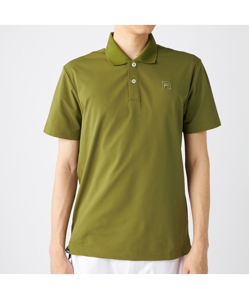 【新品】FILA GOLF メンズゴルフポロシャツMサイズ FILA フィラゴルフ 半袖 ポロシャツ メンズ ゴルフウェアFILA