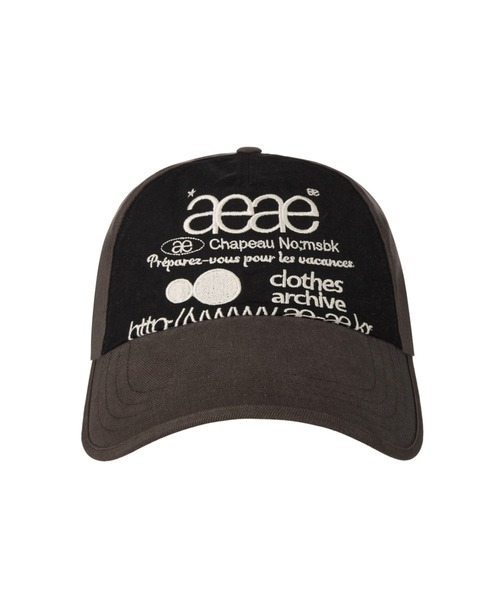 aeae キャップ　ブラック＆ホワイト aeae キャップ 帽子 WEB LOGO CAP レディース : ZOZOTOWN Yahoo