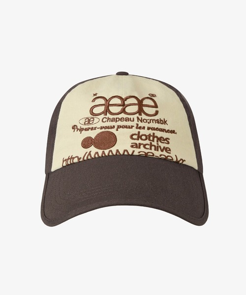 aeae キャップ 帽子 WEB LOGO CAP レディース メンズ : ZOZOTOWN
