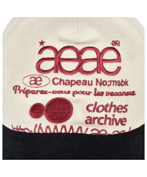 キャップ 帽子 WEB LOGO CAP レディース メンズの画像