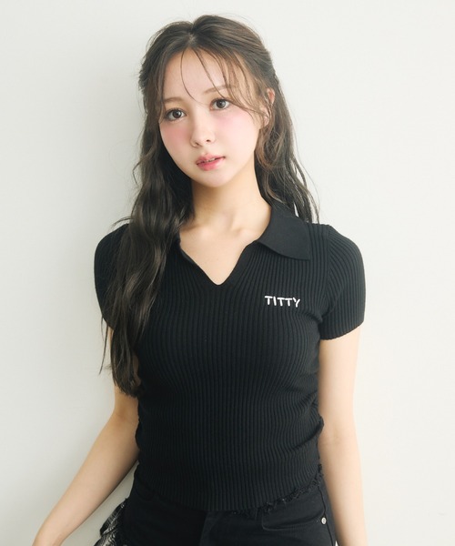 プラダレディースニットポロ Prada ニットポロシャツ | ニュートラル | FARFETCH JP