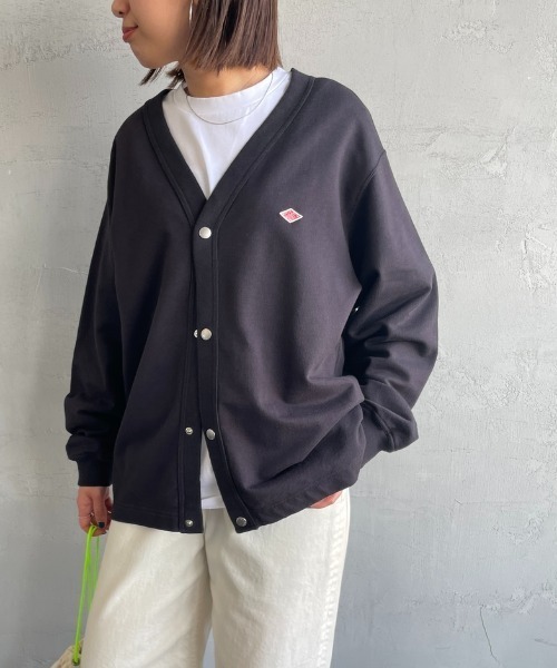 【新品】DANTON レディースカーディガン　Sサイズ　36 Danton 「DANTON」 カーディガン 40 チャコール レディース