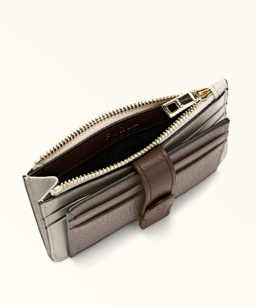■FURLA■フルラ Furla Grazia カードケース M カードケース M PANNA+SENAPE+CIRRO Furla Grazia | Furla JP