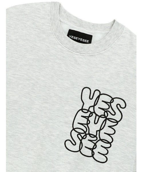 ★YESEYESEE★C-Logo Sweatshirt スウェット ロゴ トレーナー YESEYESEE トレーナー スウェット C-Logo Sweatshirt メンズ