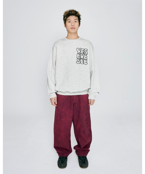 YESEYESEE トレーナー スウェット C-Logo Sweatshirt メンズ