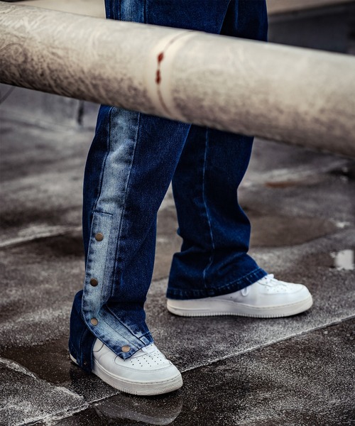 EXAMPLE（エグザンプル） ジーンズ EXAMPLE DENIM SIDE BUTTONS PANTS