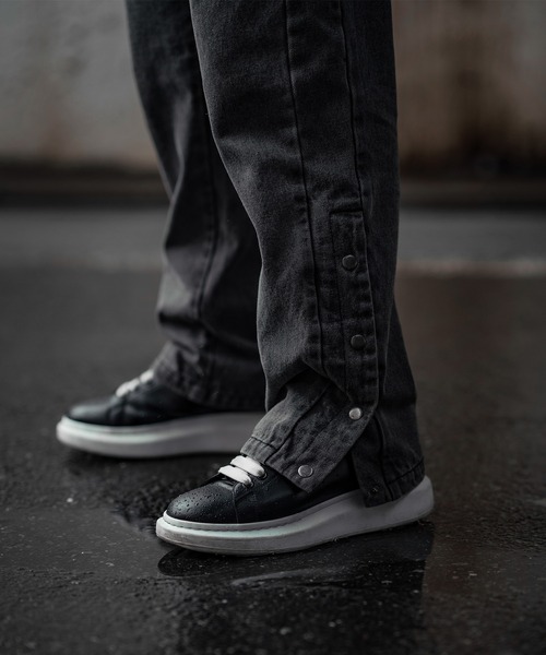 EXAMPLE（エグザンプル） ジーンズ EXAMPLE DENIM SIDE BUTTONS PANTS