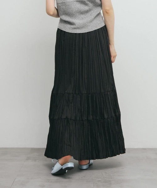KBF スカート ランダムプリーツスカート : ZOZOTOWN Yahoo!店