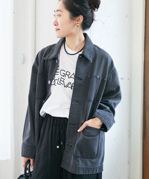 le.coeur blanc（ルクールブラン） コート アウター デニム