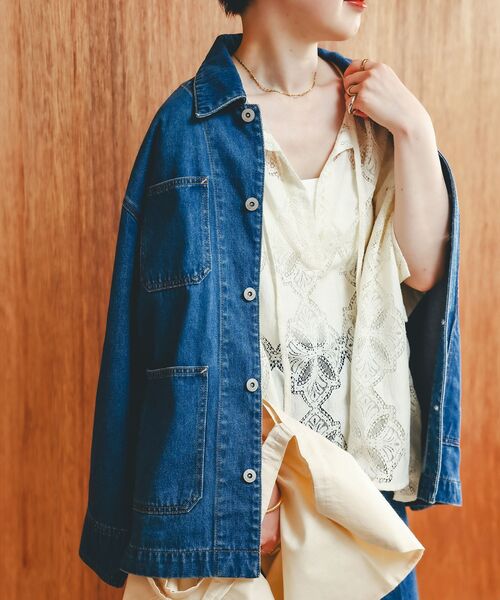 le.coeur blanc（ルクールブラン） コート アウター デニム