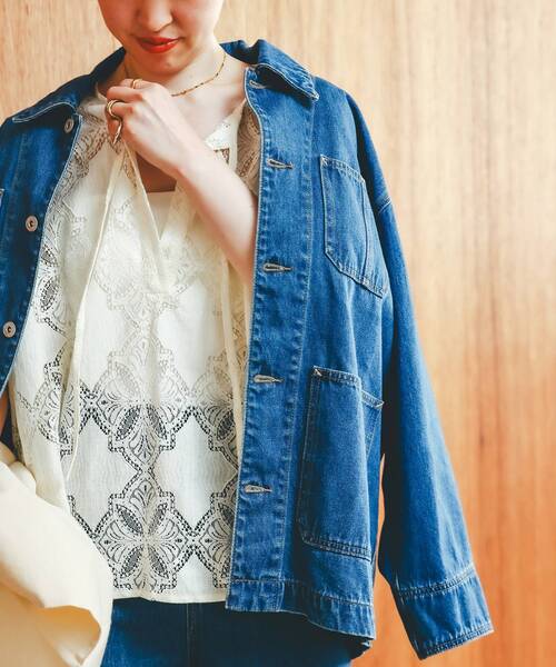 le.coeur blanc（ルクールブラン） コート アウター デニム