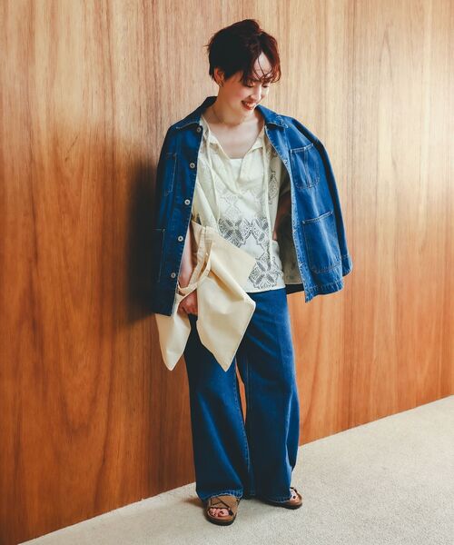 le.coeur blanc（ルクールブラン） コート アウター デニム