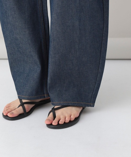 「Curensology」 デニムパンツ 40 ブルー レディース_画像4