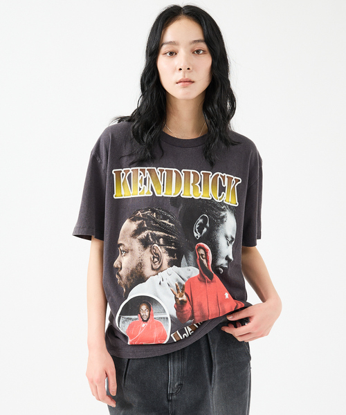 【NEW】アバハウス（ABAHOUSE）/【THRIFTY LOOK / スリティフィルック/】MUSIC TEE / R THRIFTY LOOK tシャツ 「THRIFTY LOOK/スリフィーティールック」T