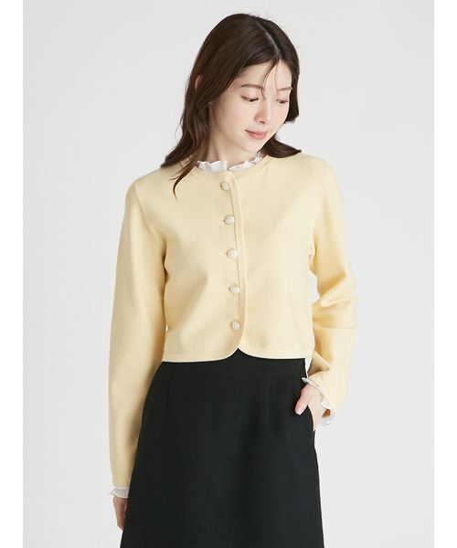 CELFORD（セルフォード） カーディガン フリルデタッチャブル