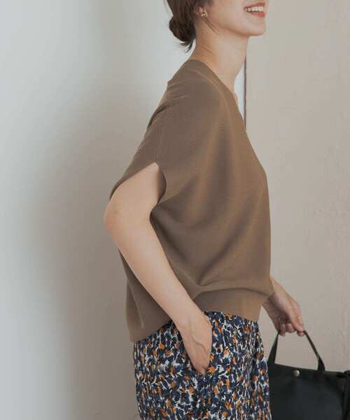 URBAN RESEARCH DOORS ニット セーター Vネックコクーンニット