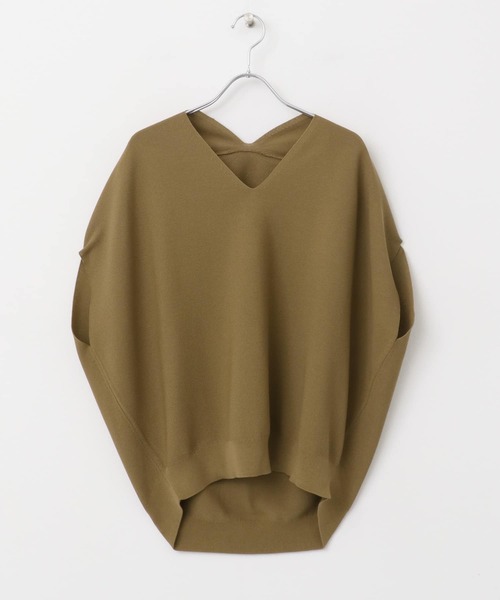 URBAN RESEARCH DOORS ニット セーター Vネックコクーンニット