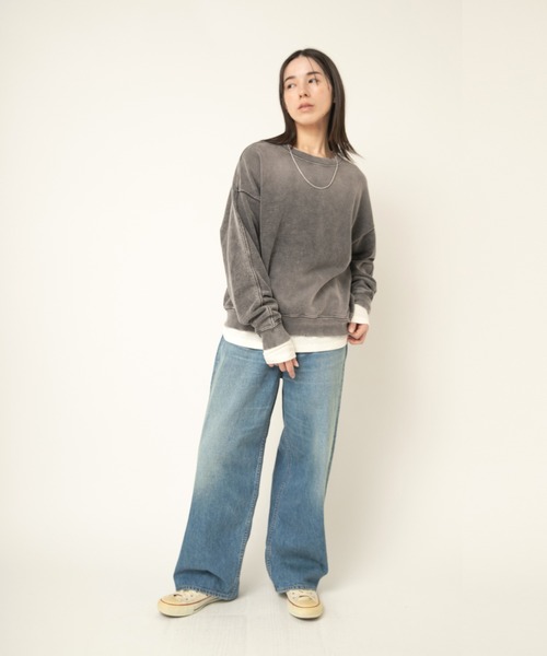 RNA-N（アールエヌエーエヌ） トレーナー スウェット M2526 USED風