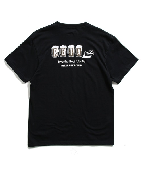 「ROTAR」 半袖Tシャツ SMALL ブラック メンズ