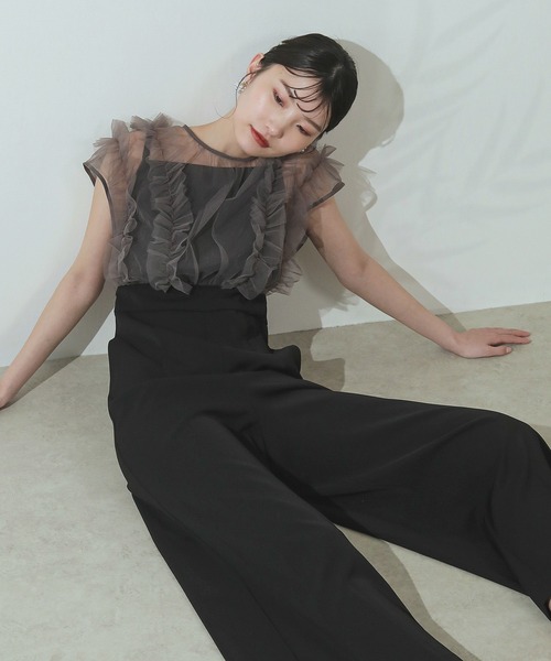 Kana 「Kana」 パンツドレス S ブラック レディース : ZOZOTOWN