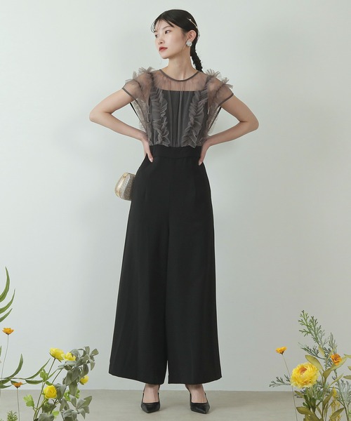 【値下げ】【美品】kana パンツドレス Kana 「Kana」 パンツドレス S ブラック レディース : ZOZOTOWN
