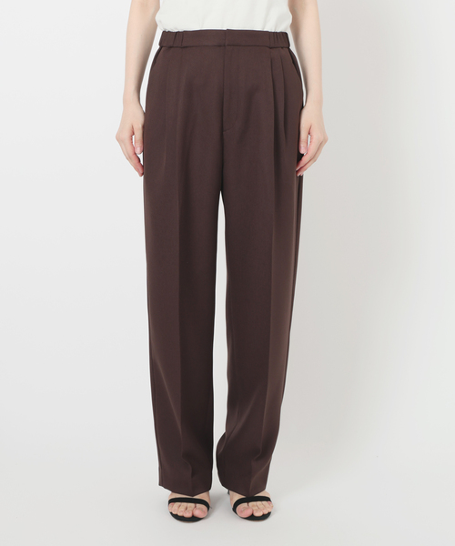 SLOBE IENA（スローブイエナ） パンツ パウダーツイルイージー