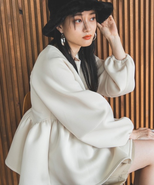 「bohmal」 長袖カットソー MEDIUM ブラック レディース