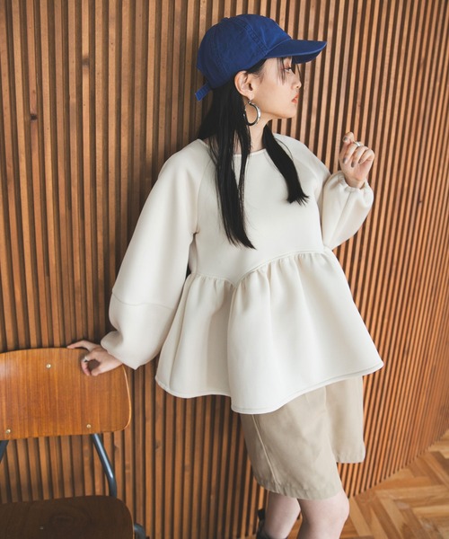 「bohmal」 長袖カットソー MEDIUM ブラック レディース