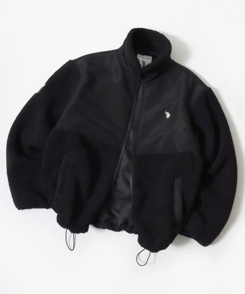U.S. POLO ASSN.（ユーエスポロアッスン） ブルゾン アウター ボア