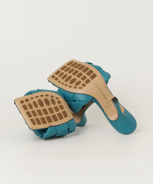 「BOTTEGA VENETA」 ミュール 36.5 ブルー レディースの画像