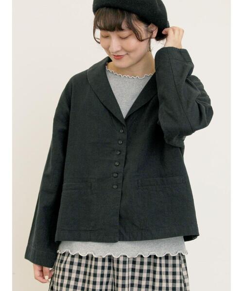 MEDE19F コート アウター MEDE19F シャギーチェックの