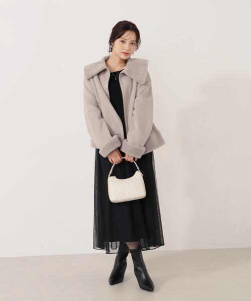 ボディドレッシングデラックス　ムートンコート ボディドレッシングデラックス ムートン ブラウン 豪華✨ボディ