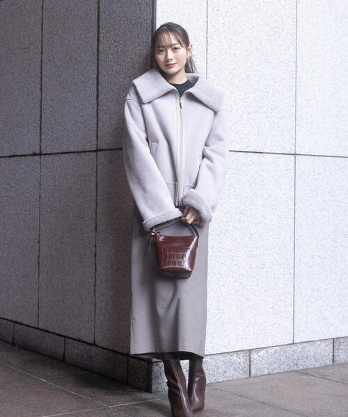 ボディドレッシングデラックス　ムートンコート PROPORTION BODY DRESSING（プロポーションボディドレッシング