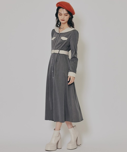 REDYAZEL（レディアゼル） ワンピース BIGセーラーカラーロング