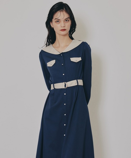 REDYAZEL（レディアゼル） ワンピース BIGセーラーカラーロング