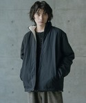 ブルゾン アウター ナイロンアンドフリースリバ...の詳細画像4
